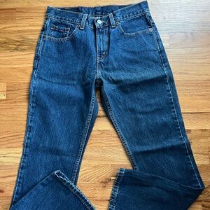 Vintage Levi’s 505 Slim Fit,Straight Leg 100% cotton,women’s size 9jr Short,USA!